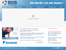 Tablet Screenshot of mscm.com.tn